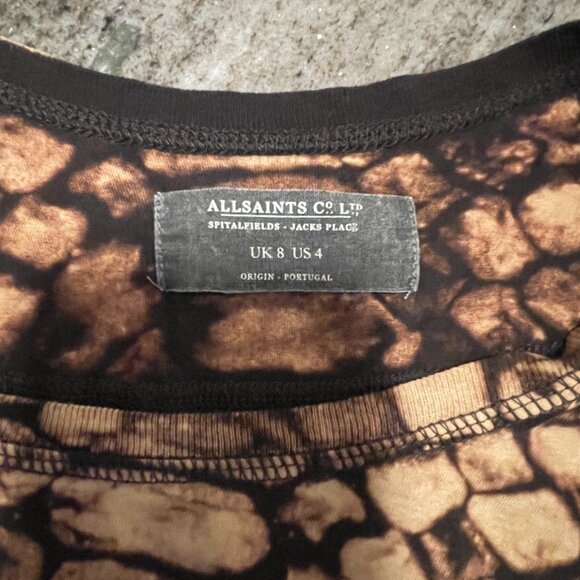 All Saints Tanktop Sz UK8/US4 - Picture 2 of 10